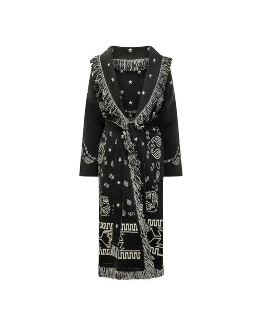 Alanui Black Long Knitwear