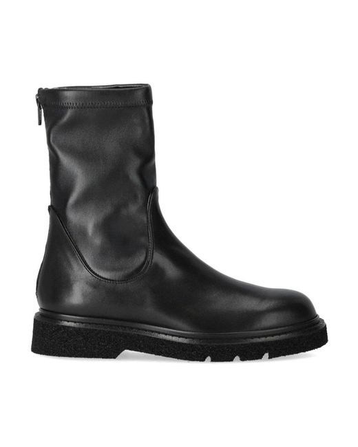 Guglielmo Rotta Black Ankle Boots