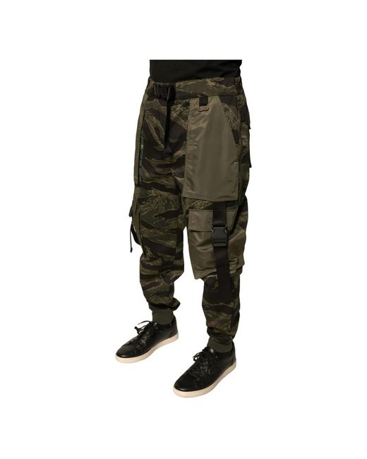 Dolce & Gabbana Black Slim-Fit Trousers for men