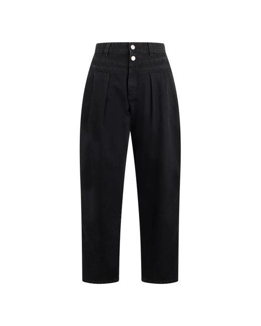 Alberta Ferretti Black Loose Fit Jeans