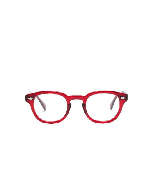Moscot Lemtosh Opt Ruby Optical Frame in het Red