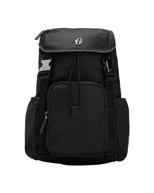 HUGO Black Backpacks for men
