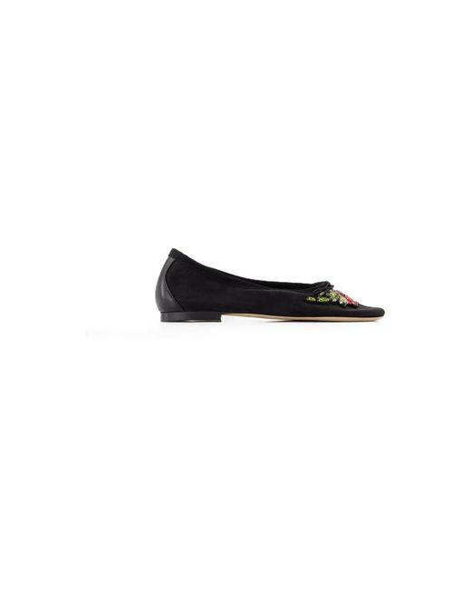 Ballerinas Simone Rocha en coloris Black