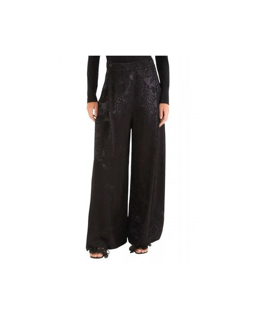 Farm Rio Black Wide Trousers