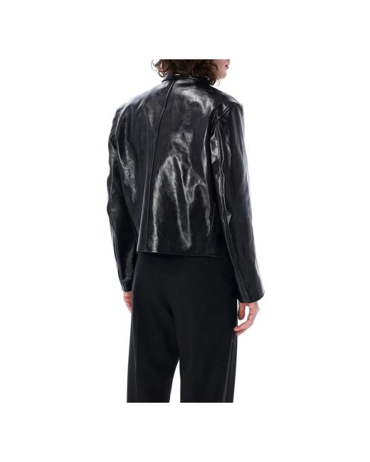 Our Legacy Black Leather Jackets for men