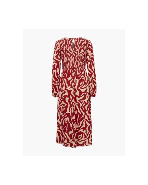 B.Young Maxi Jurk in het Red