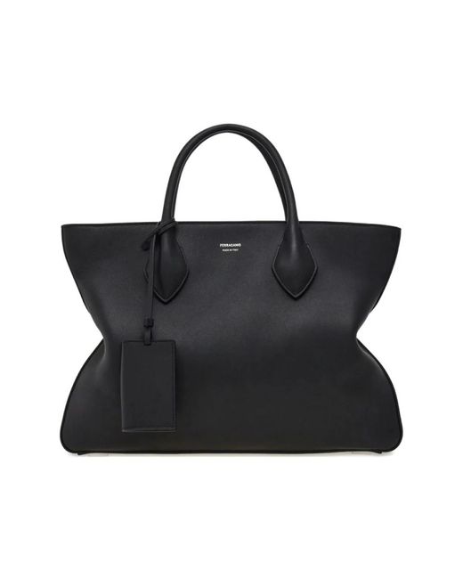 Ferragamo Black Tote Bags for men