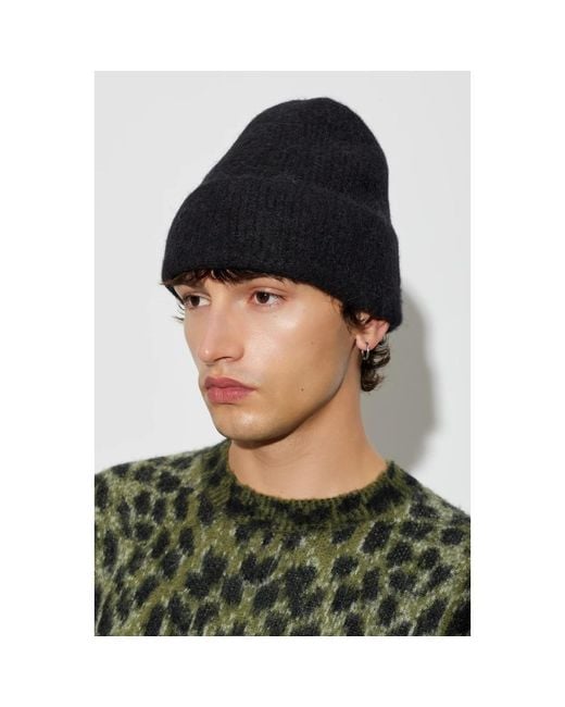 Laneus Beanie in Black für Herren