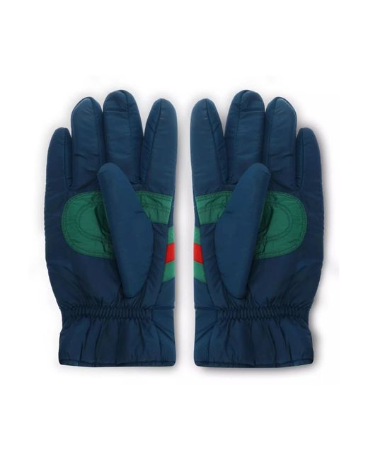 Gucci Blue Gloves
