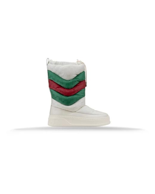 Gucci Green Winter Boots