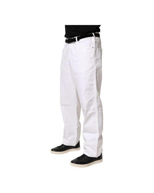 Paul & Shark Blue Straight Jeans for men