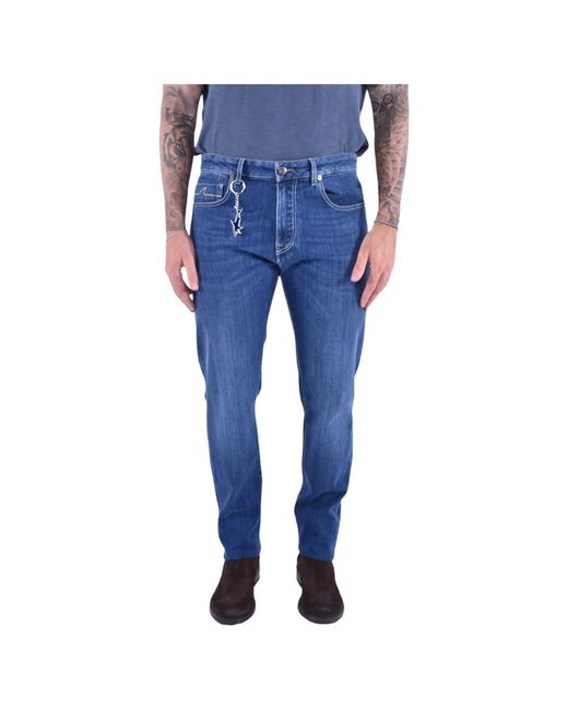 Paul & Shark Blue Slim-Fit Jeans for men