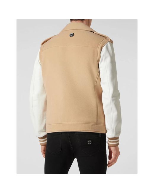 Light Jackets Philipp Plein de hombre de color Natural