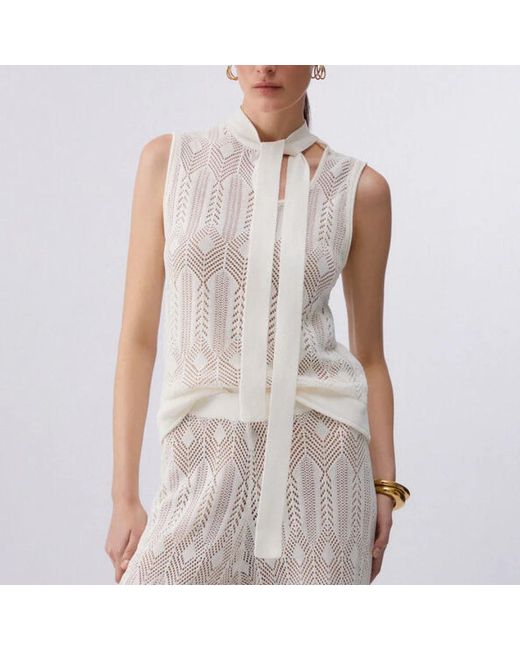 Sleeveless Tops Liu Jo de color Natural
