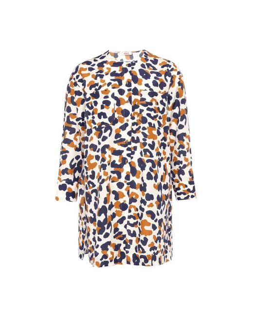 Eres Blue Shirt Dresses