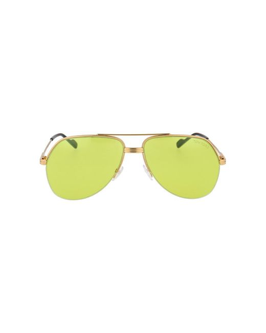 Sunglasses Ft0644/S 32N di Tom Ford in Yellow da Uomo