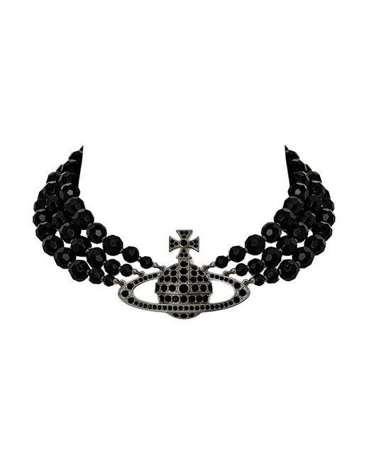 Accessories > jewellery > necklaces Vivienne Westwood en coloris Black