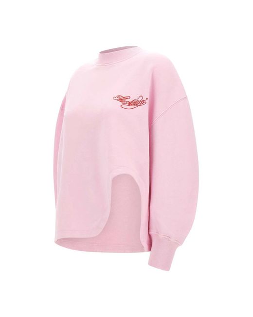 The Attico Pink Sweatshirts