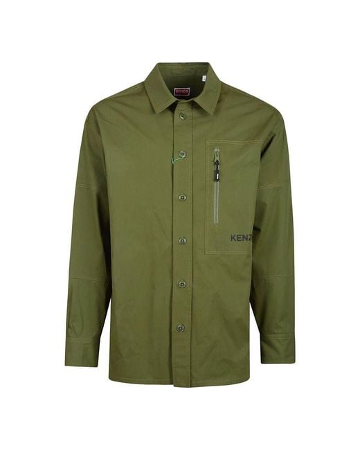 KENZO Green Light Jackets for men