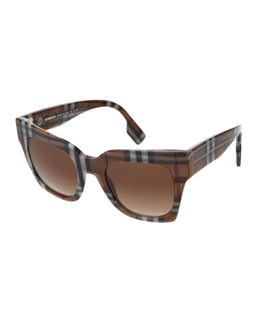 Burberry Brown Stylische sonnenbrille 4364
