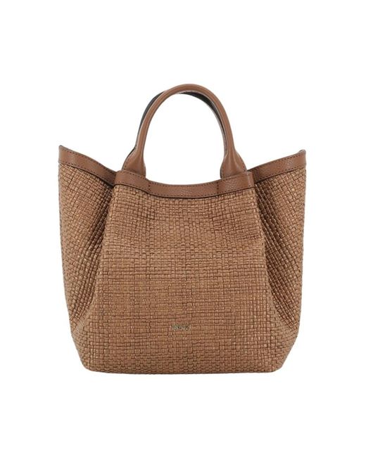 Tote Bags di Abro⁺ in Brown