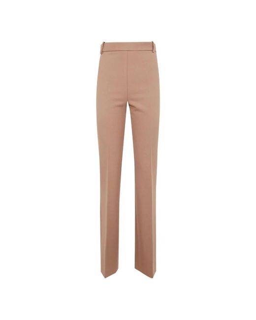Wide Trousers di Pinko in Natural