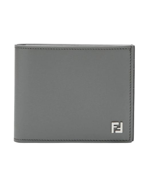 Fendi Gray Wallets & Cardholders for men