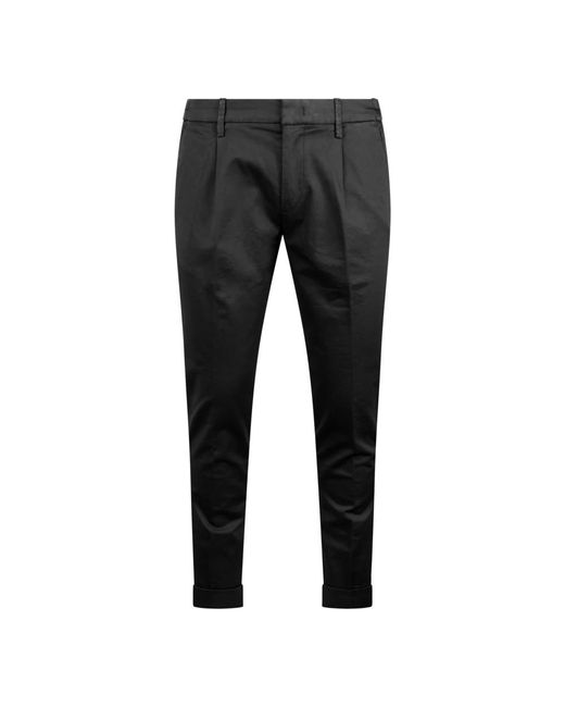 Re-hash Black Slim-Fit Trousers for men
