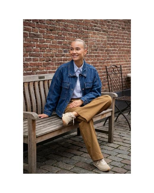 WITHBLACK Peyton Denim Jacket in het Blue