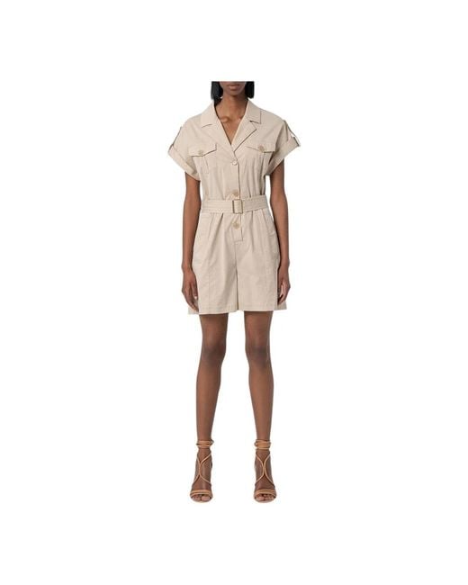 Fracomina Natural Playsuits