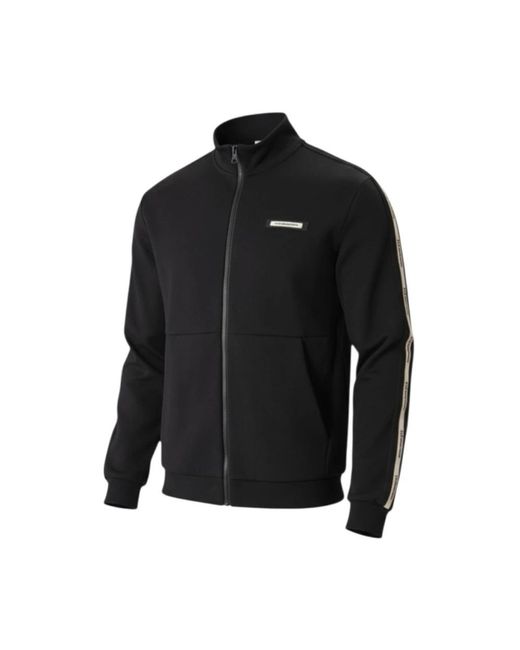EA7 Sweatshirt Met Ritssluiting in het Black voor heren