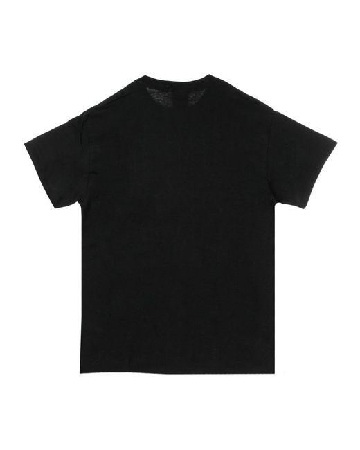 Thrasher Tops ,Zwart ,Katoen Zwarte T-Shirt Korte Mouw in het Black voor heren