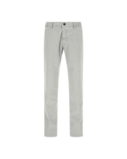 Incotex Gray Chinos for men