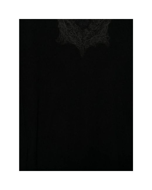 Mes Demoiselles Black V-Neck Knitwear