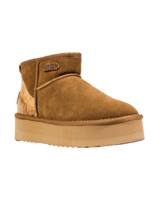 Alviero Martini 1A Classe Brown Winter Boots