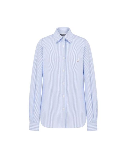Shirts Moschino de color Blue