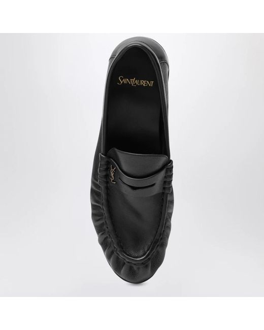Saint Laurent Black Loafers