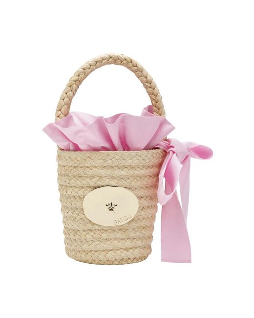 Patou Pink Bucket Bags