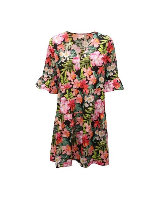 Sundek Summer Dresses in het Red