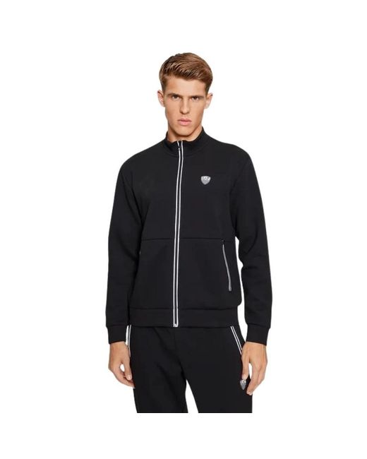 Zip-Throughs EA7 pour homme en coloris Black