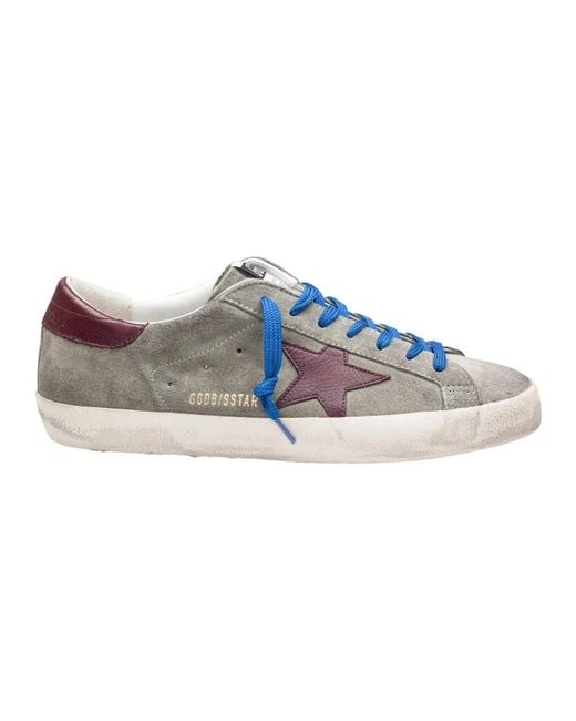 Golden Goose Deluxe Brand Blue Sneakers for men