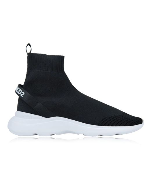 Slip-on sneakers uomo di DSquared² in Blue da Uomo