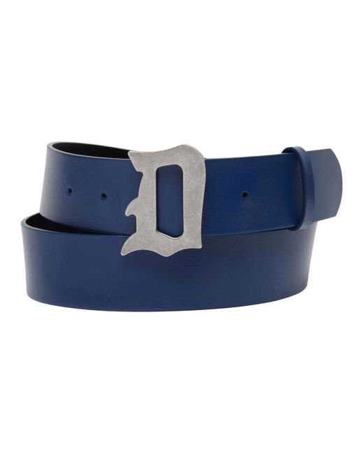 Dondup Blue Belts for men