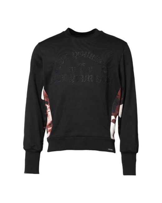 Sweatshirts Dolce & Gabbana de hombre de color Black