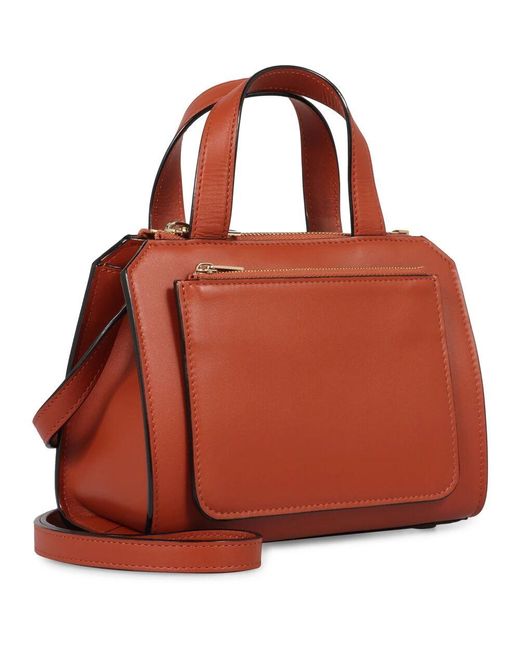 Handbags Valextra de color Red