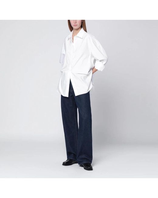 Agolde Blue Straight Jeans