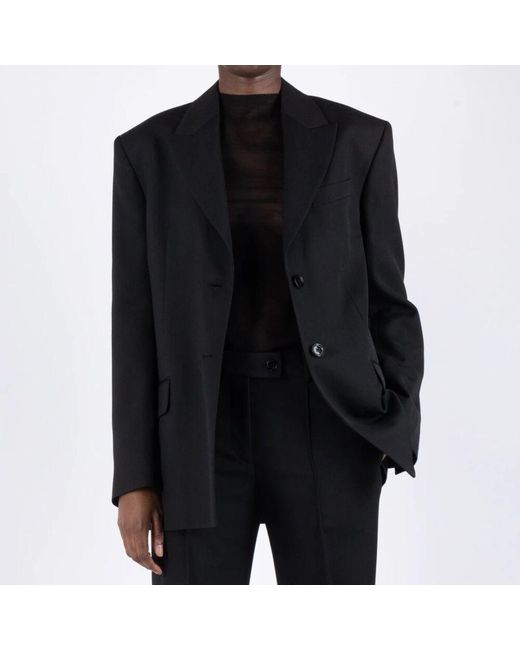 Blazers di Acne in Black