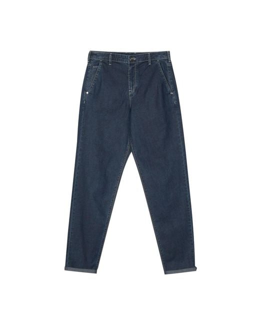 Emporio Armani Blue Straight Jeans
