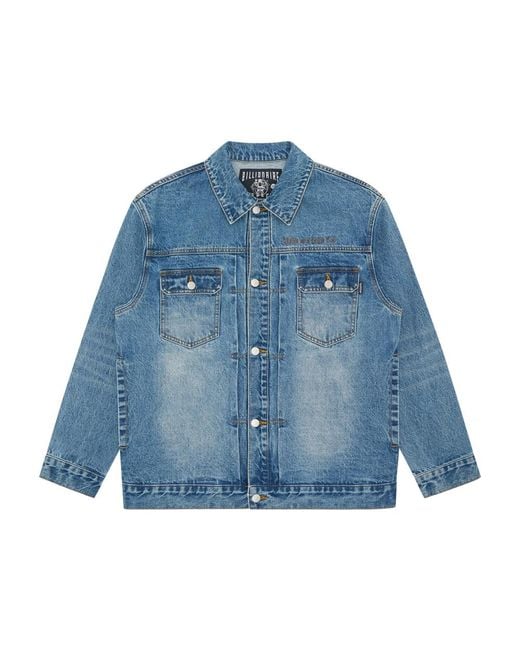 Billionaire Blue Denim Jackets for men