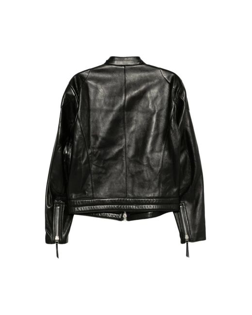 Tom Ford Black Leather Jackets for men